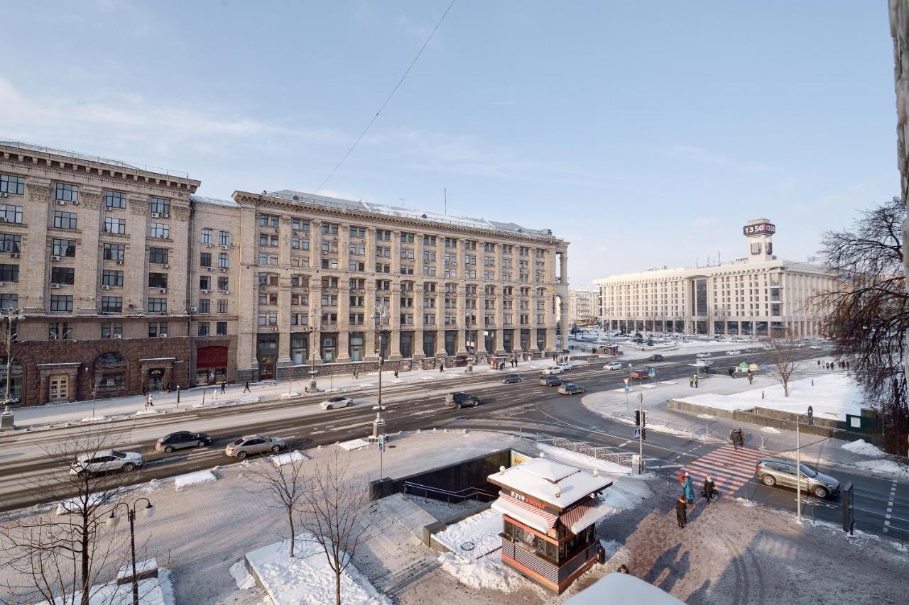 Khreschatyk Apartments Kiev Bagian luar foto