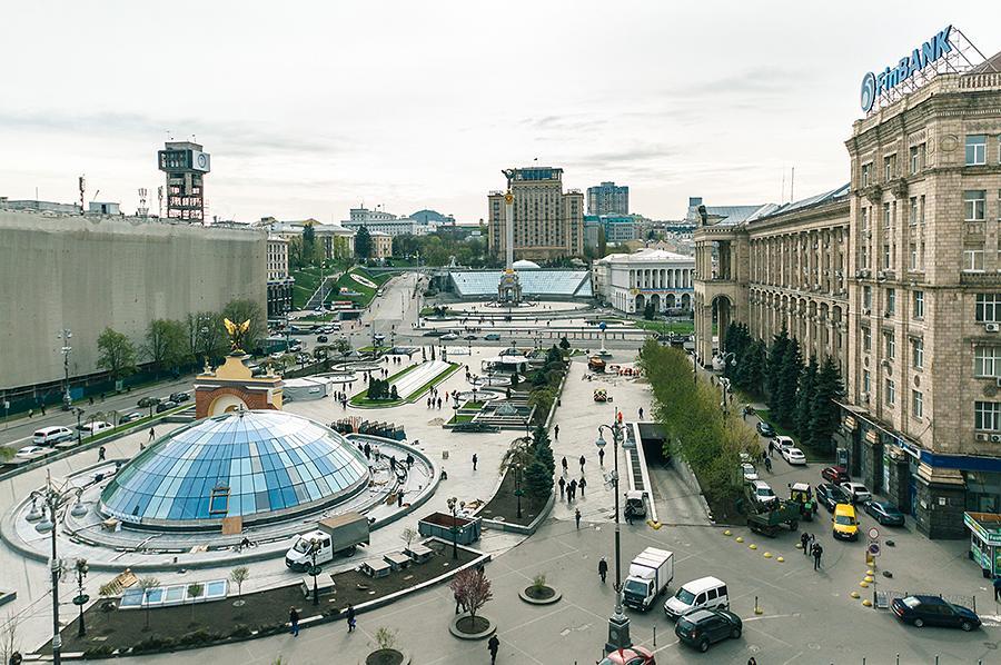 Khreschatyk Apartments Kiev Bagian luar foto