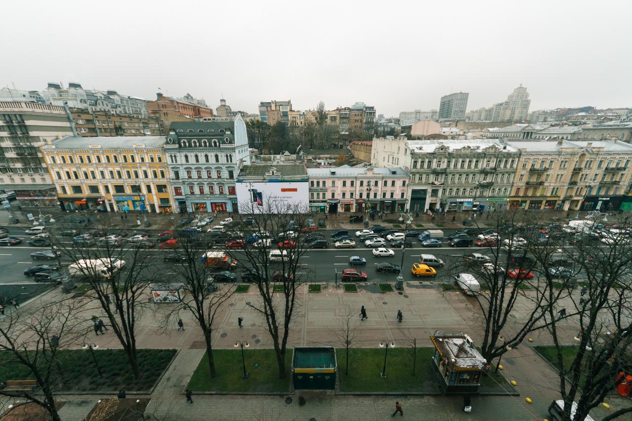 Khreschatyk Apartments Kiev Bagian luar foto