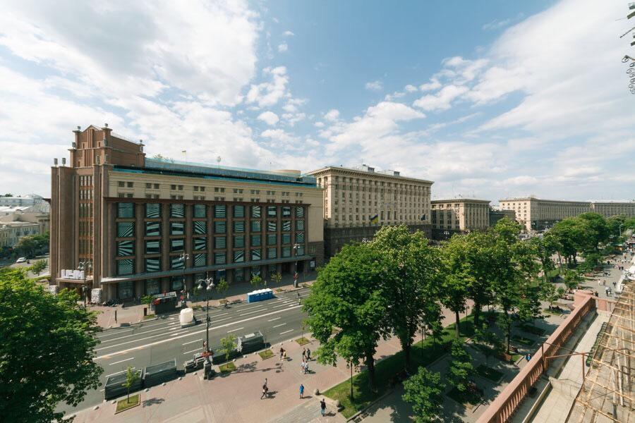 Khreschatyk Apartments Kiev Bagian luar foto