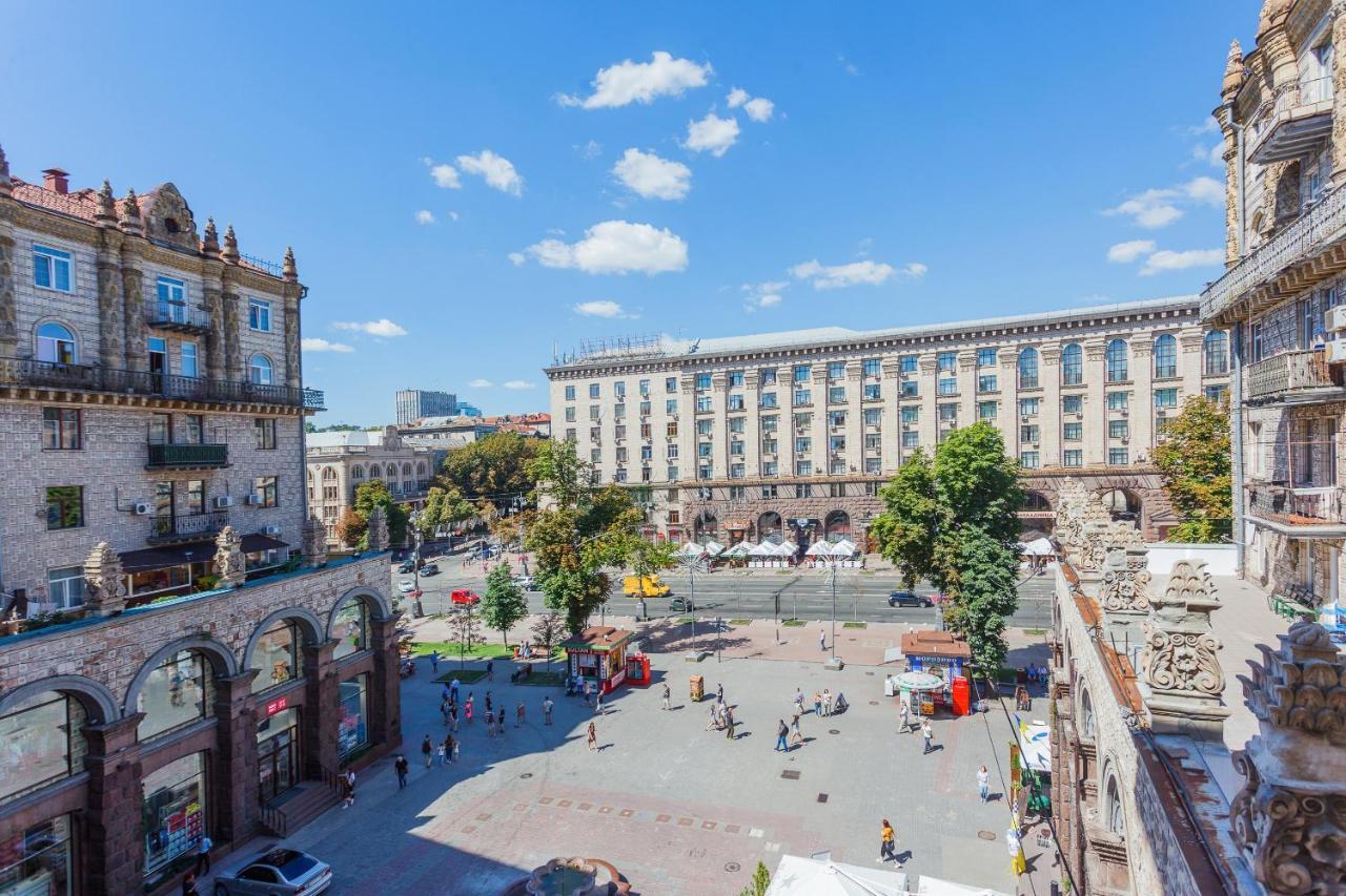 Khreschatyk Apartments Kiev Bagian luar foto